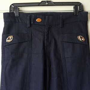 7 For All Mankind Wide Leg Trouser Jeans 28